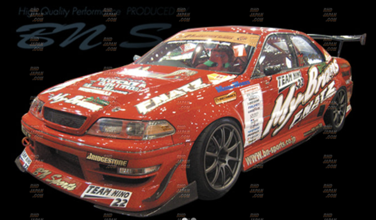 amjdgBN SPORTS TYPE3 Mark2 フロントバンパー BN SPORTS TYPE-3 のパーツレビュー | マークII(JZX100-MARK2